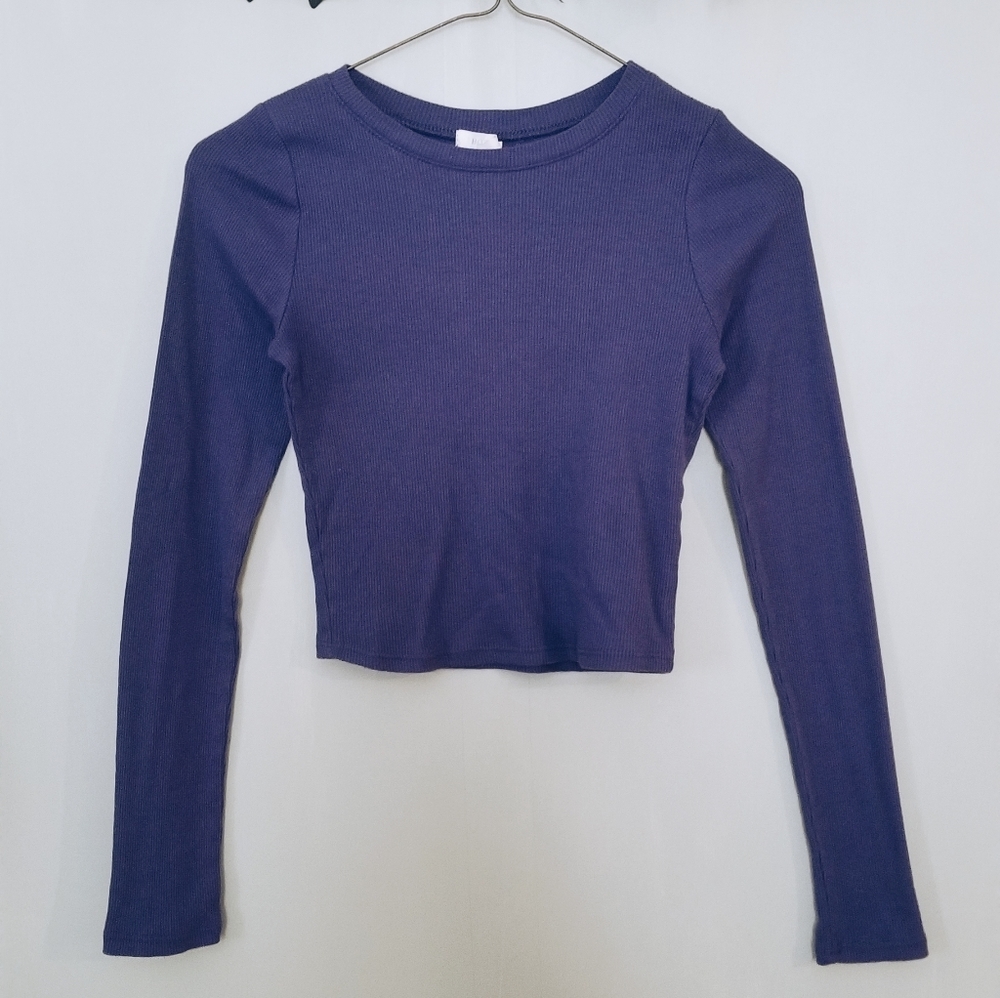 Long Sleeve Crop Top
